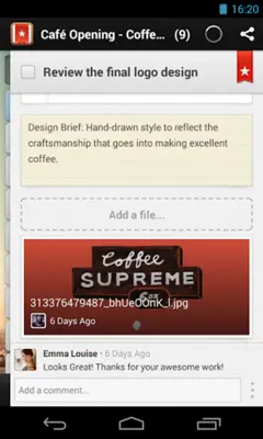 Wunderlist android App screenshot 0